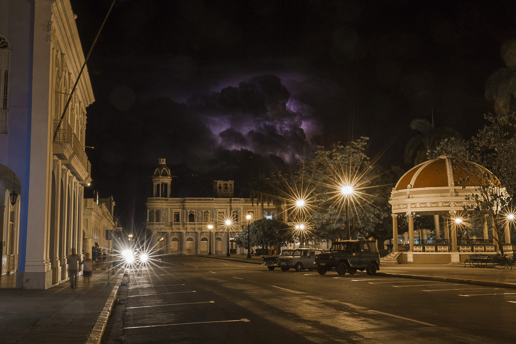 cienfuegos storm night cuba
