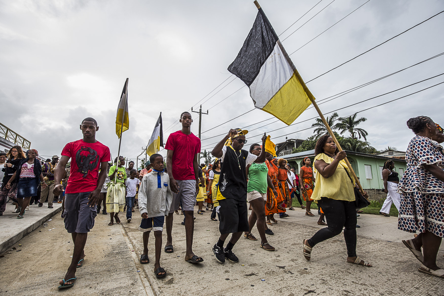 parade garifuna belize