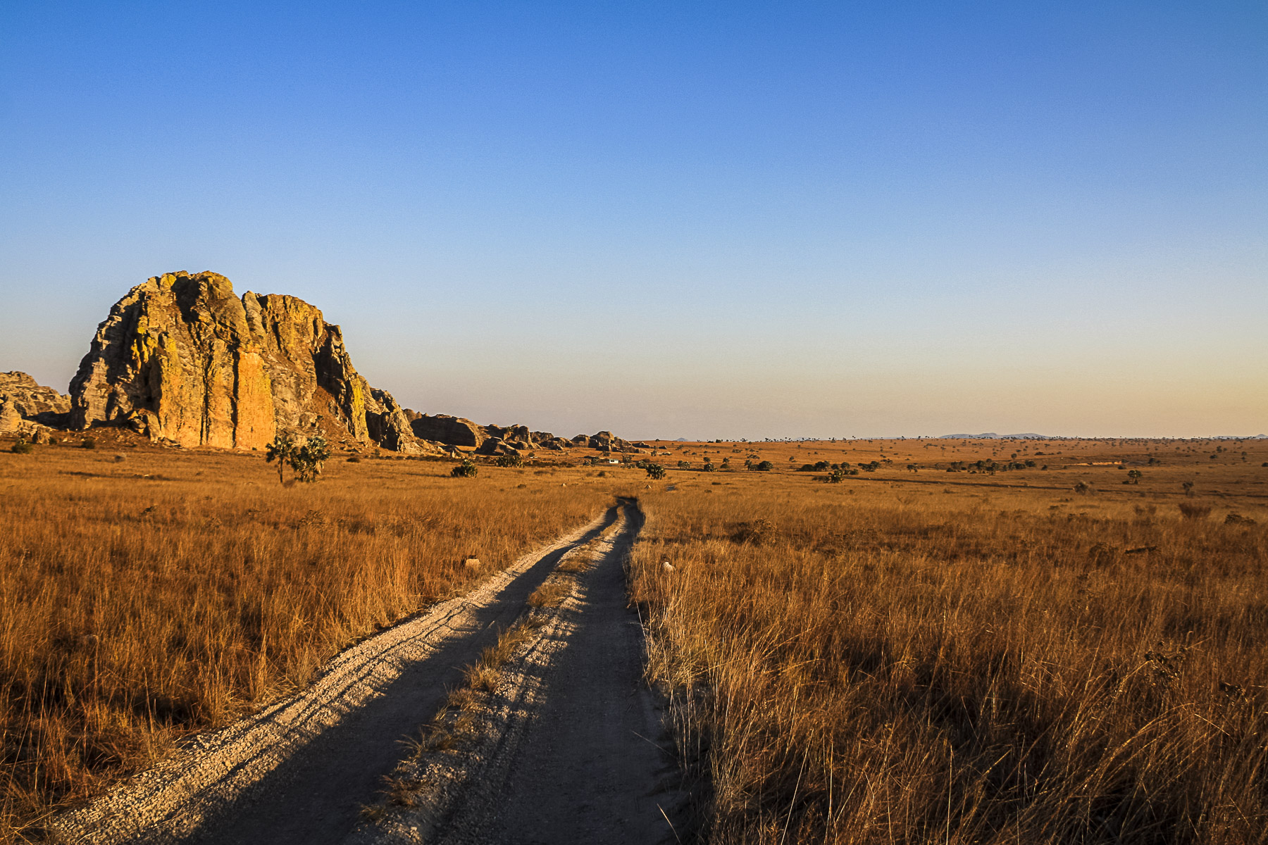 Isalo National Park Road Madagascar