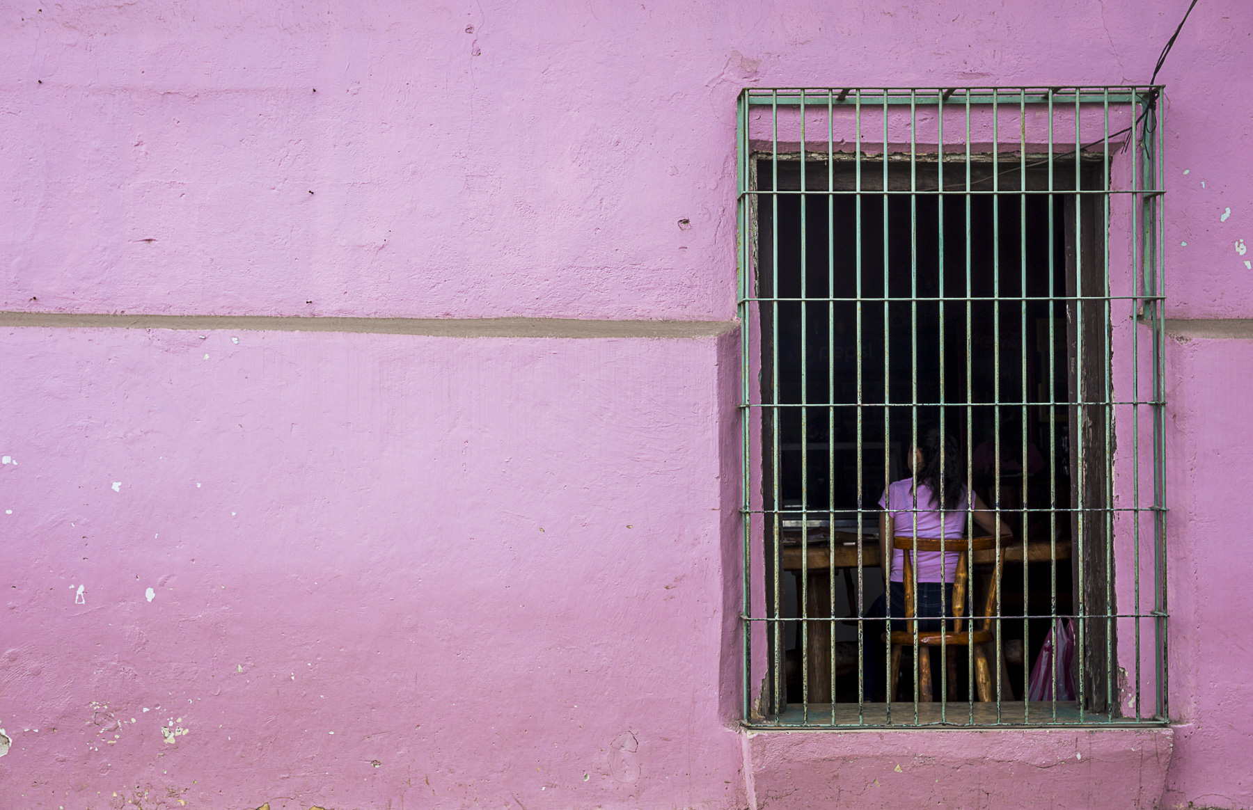 street Honduras pink